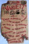 10.13 Variety Show Poster. Courtesy of Richard Brown. by Bernard William Brown