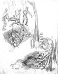 Figure 02.11. Mass grave. Thumbnail sketch.