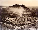 Figure 10.01. Aerial reconnaissance photograph of Kachu Mountain Camp. 