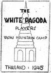 Figure 10.02. Prospectus for “The White Pagoda Players.”