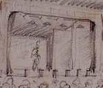 Figure 12.37. Sketch of Tamarkan theatre. Detail.