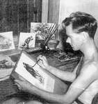Figure 14.04. Jack Chalker in Bangkok following liberation. Photograph.