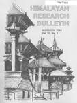 Himalayan Research Bulletin, Volume 06, Number 2
